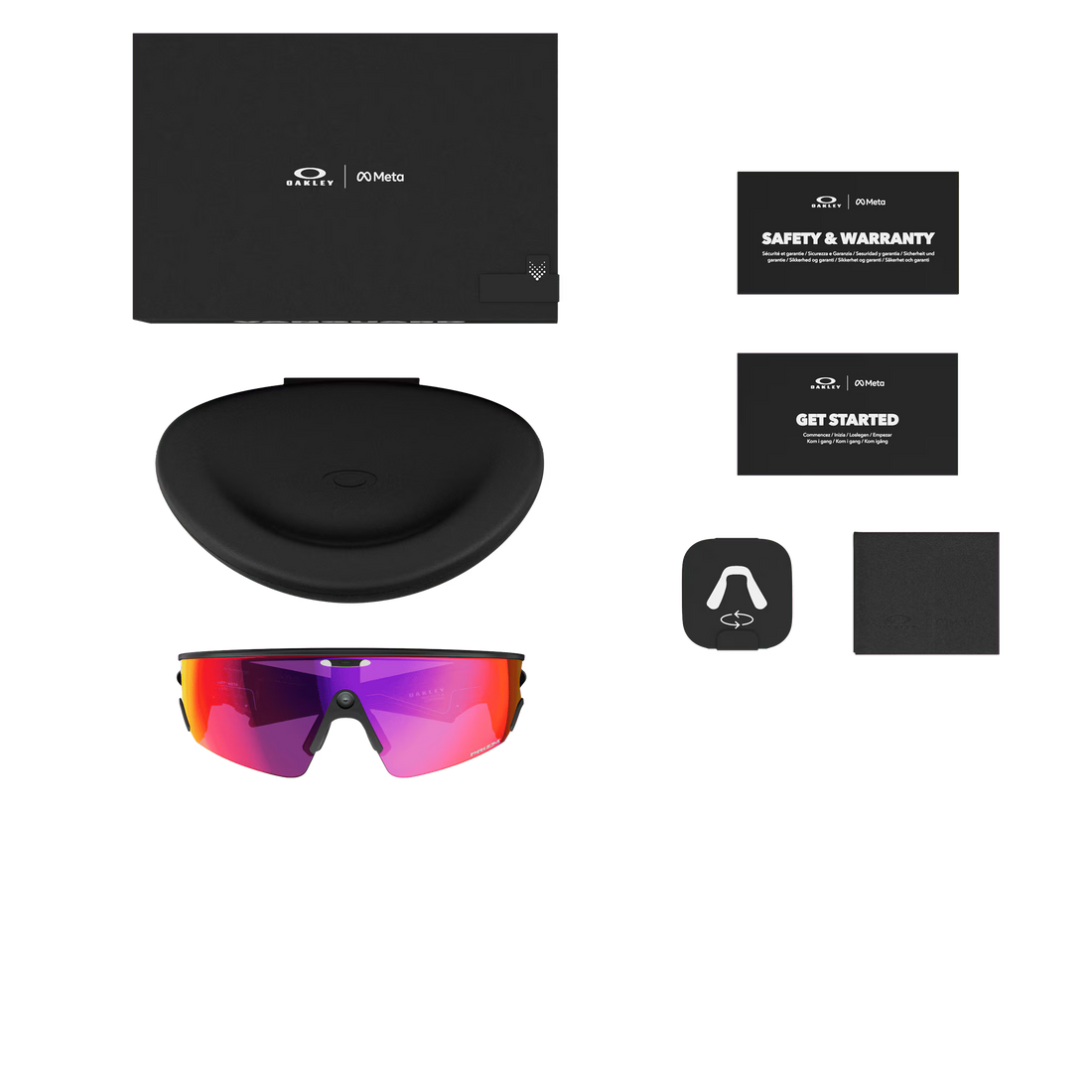 OAKLEY Meta Vanguard AI Smart Performance Glasses with Meta AI & Prizm™ Lenses