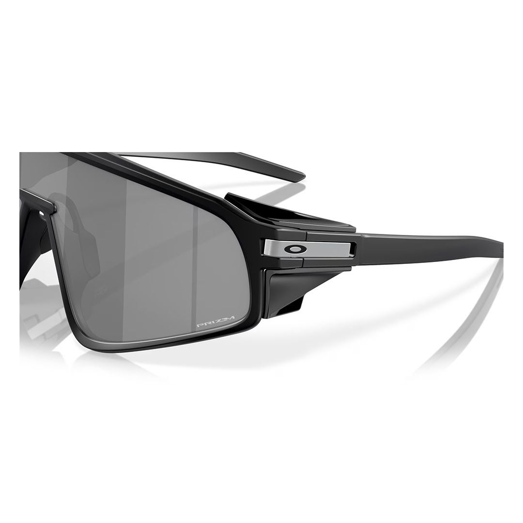 OAKLEY Latch Panel Sunglasses - Prizm Black/Matte Black