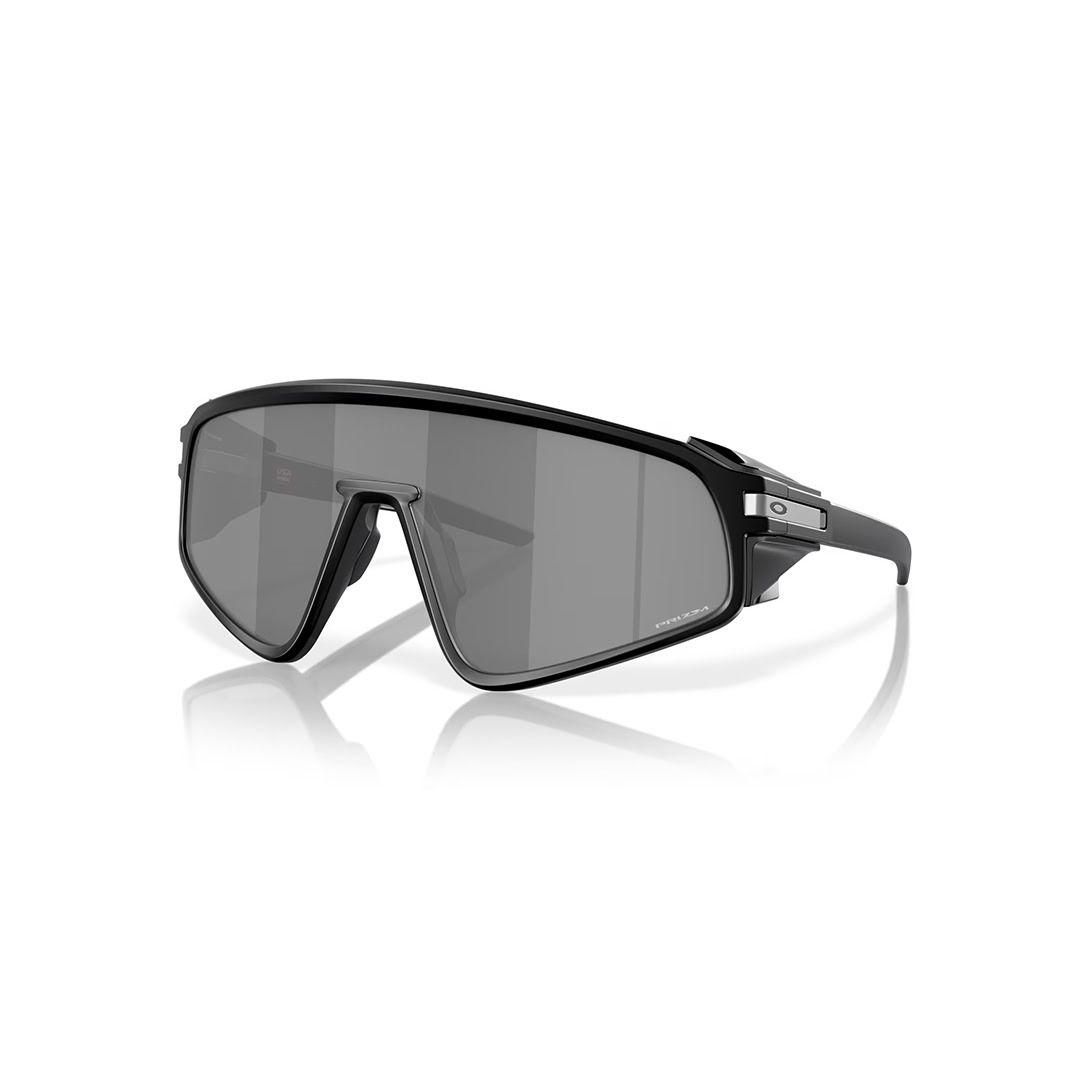 OAKLEY Latch Panel Sunglasses - Prizm Black/Matte Black