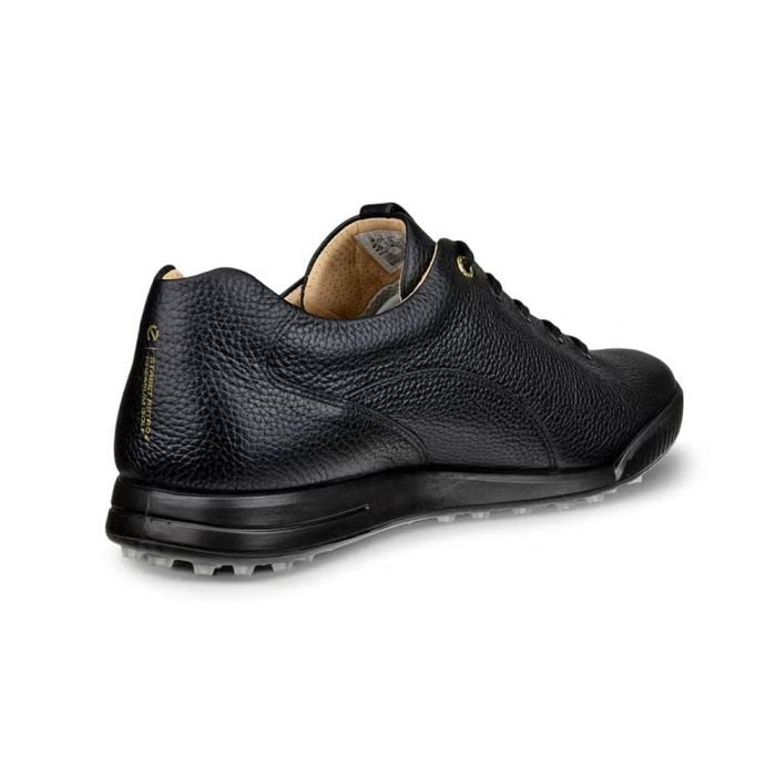ECCO Men's M Golf Street Retro WP XW Spikeless Golf Shoes - Black