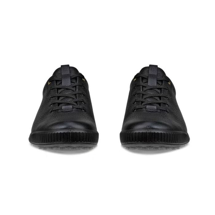 ECCO Men's M Golf Street Retro WP XW Spikeless Golf Shoes - Black
