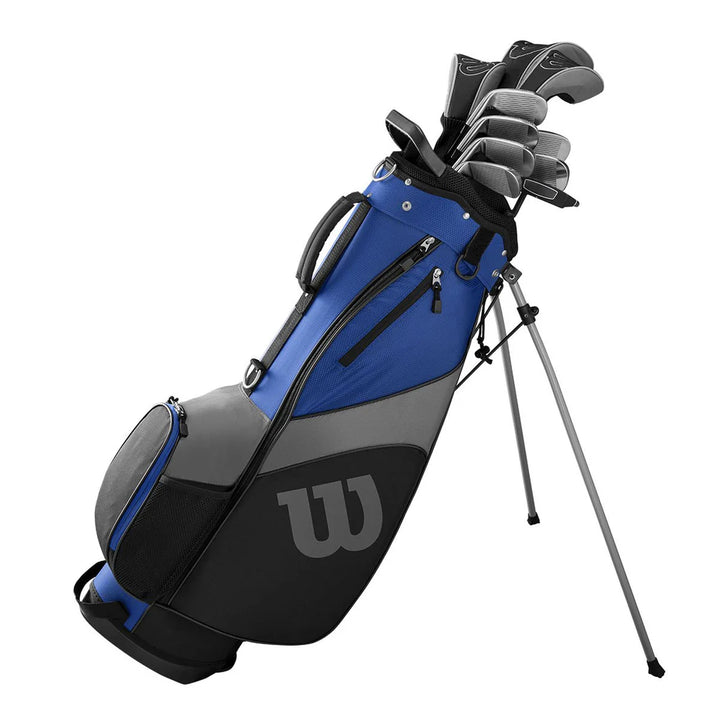WILSON 1200 TPX Graphite Golf Set - Right Hand - Regular Flex - 10 Clubs + Bag