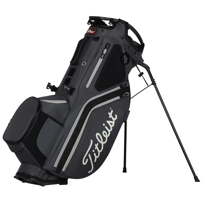 TITLEIST Hybrid 14 Stand Bag - Charcoal/Black/Grey