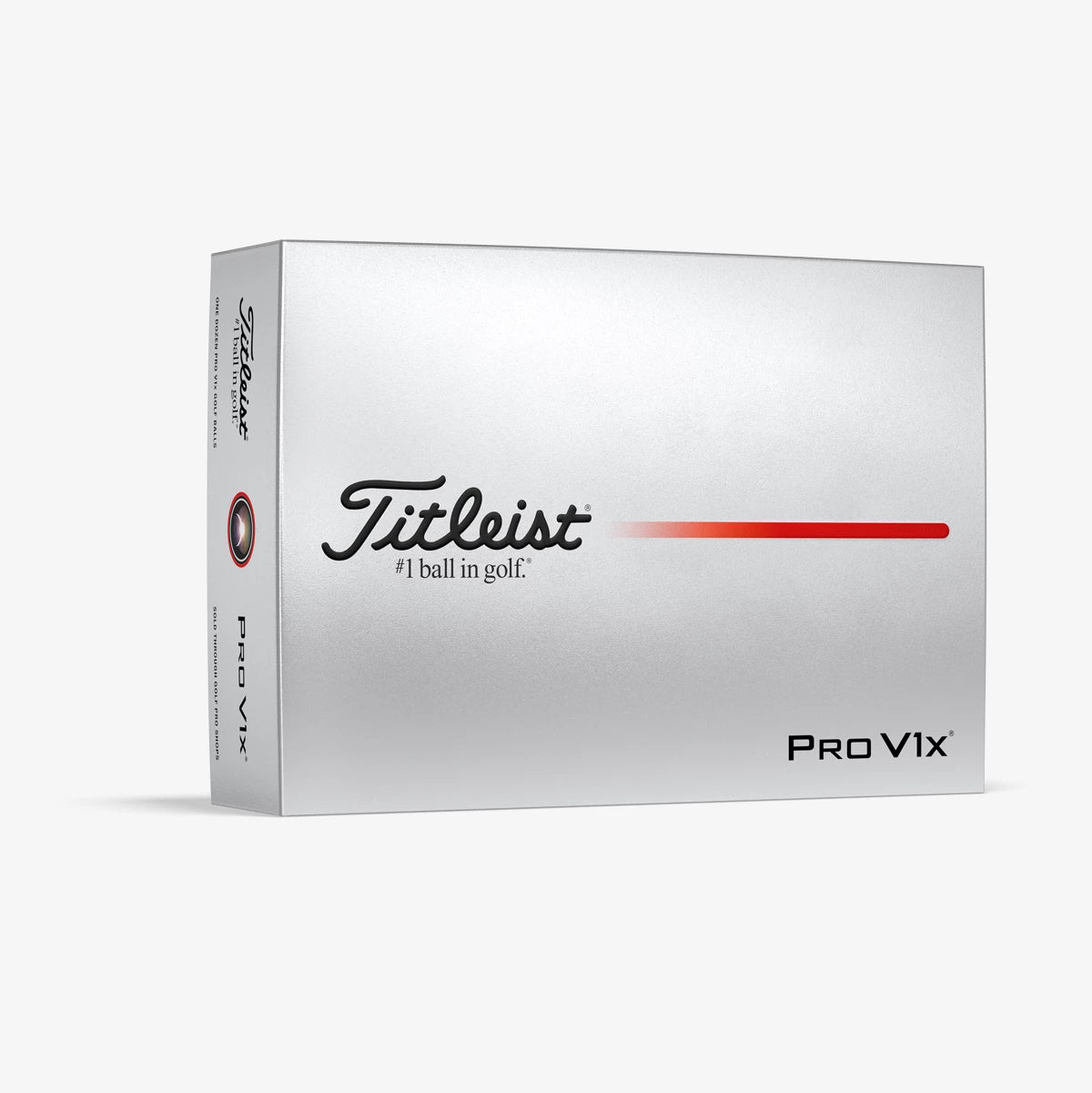 TITLEIST Pro V1x Golf Ball -12 Balls - White (2025)
