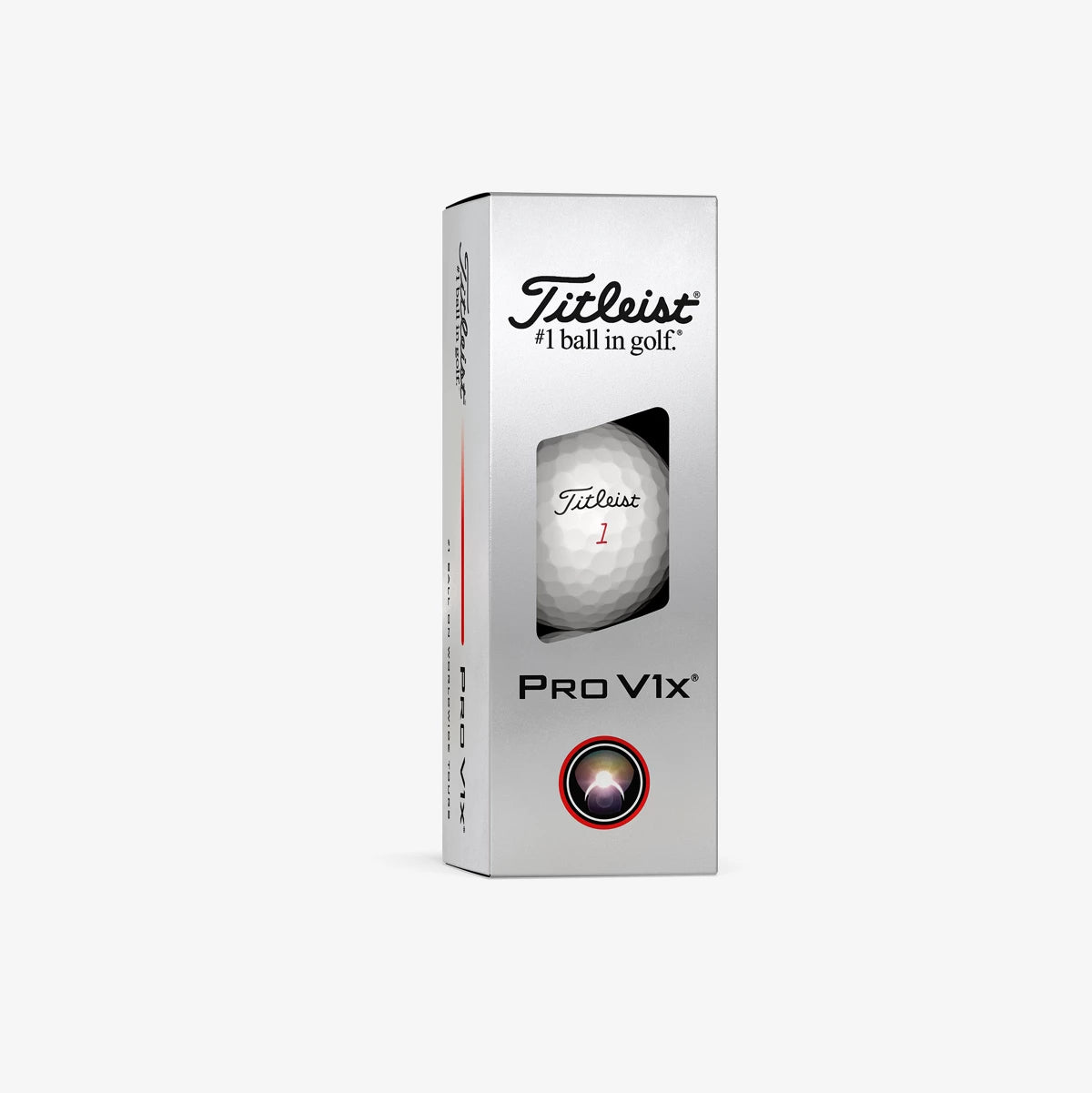 TITLEIST Pro V1x Performance Alignment Golf Balls - Red Line