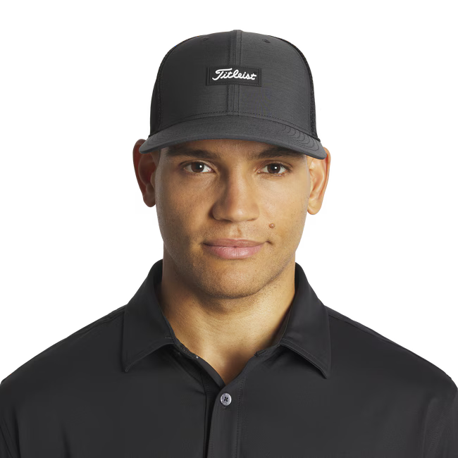 TITLEIST Men's Santa Cruz Adjustable Cap - Black/White