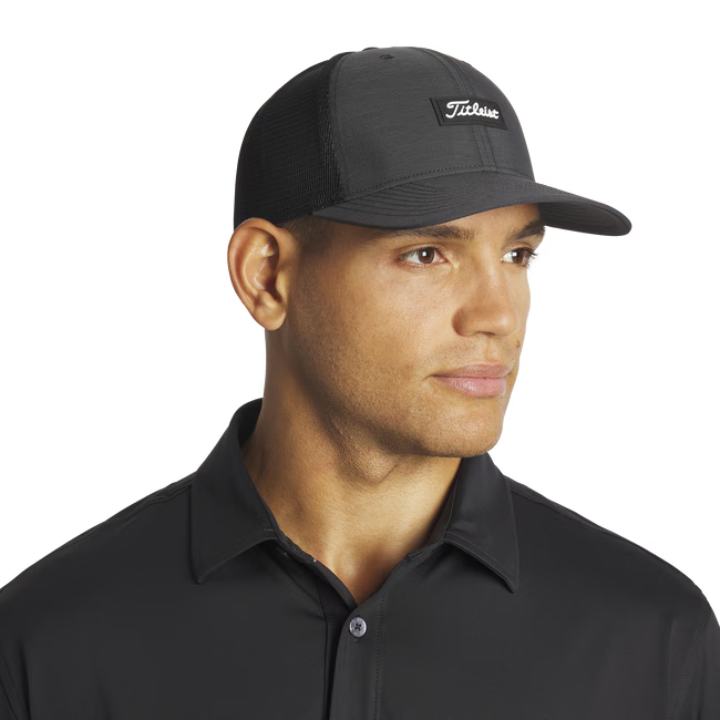TITLEIST Men's Santa Cruz Adjustable Cap - Black/White