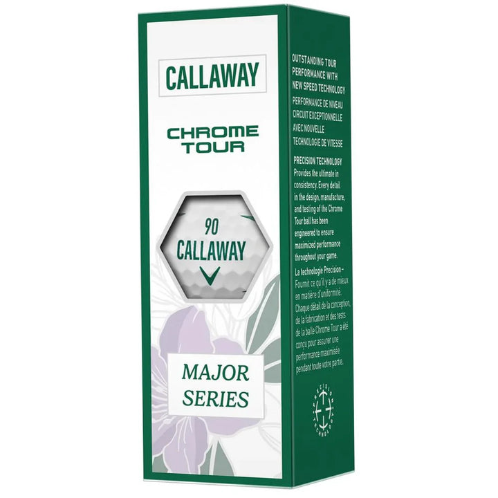 CALLAWAY Chrome Tour Major Series Golf Balls - White