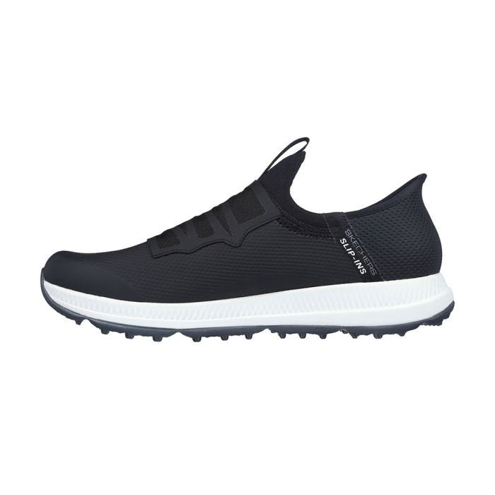 SKECHERS Men's Elite 5 Slip-Ins Disc MD Spikeless Golf Shoes - Black/White