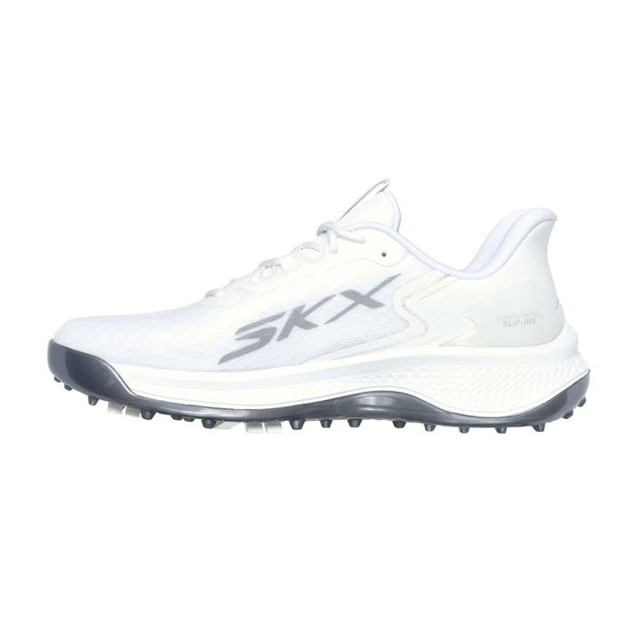 SKECHERS Men's Blade GF Slip-Ins MD Spiked Golf Shoes - White