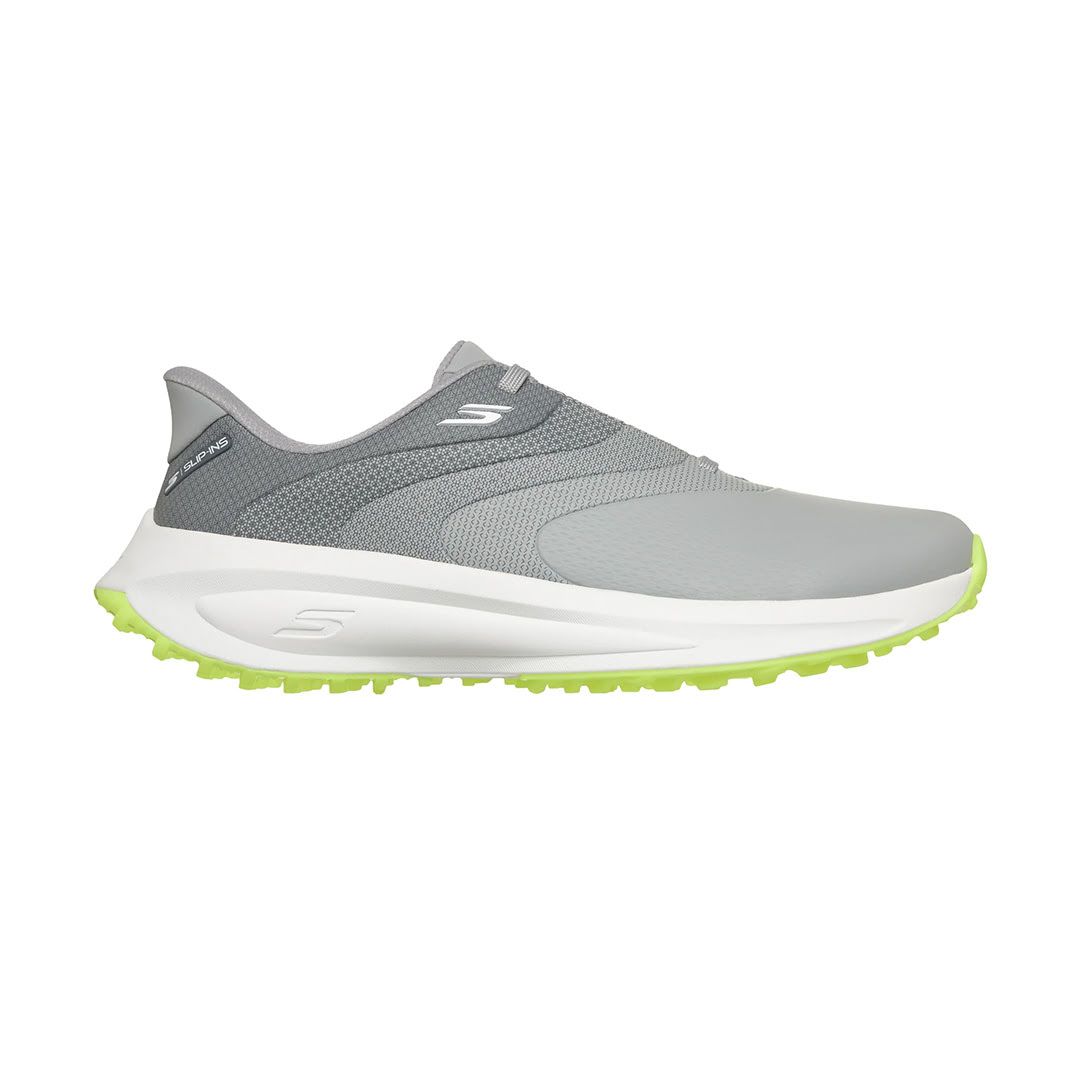 SKECHERS Men’s Flow Slip-ins MD Spikeless Golf Shoes - Gray