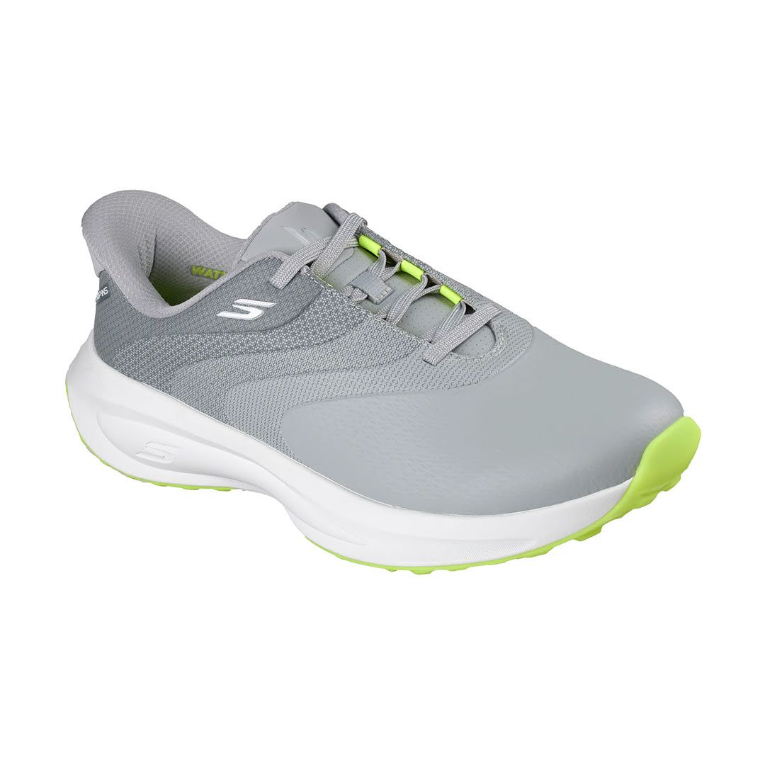 SKECHERS Men’s Flow Slip-ins MD Spikeless Golf Shoes - Gray