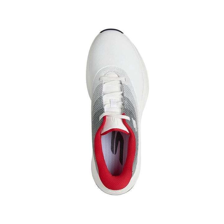 SKECHERS Men’s Flow Slip-ins MD Spikeless Golf Shoes - White/Navy
