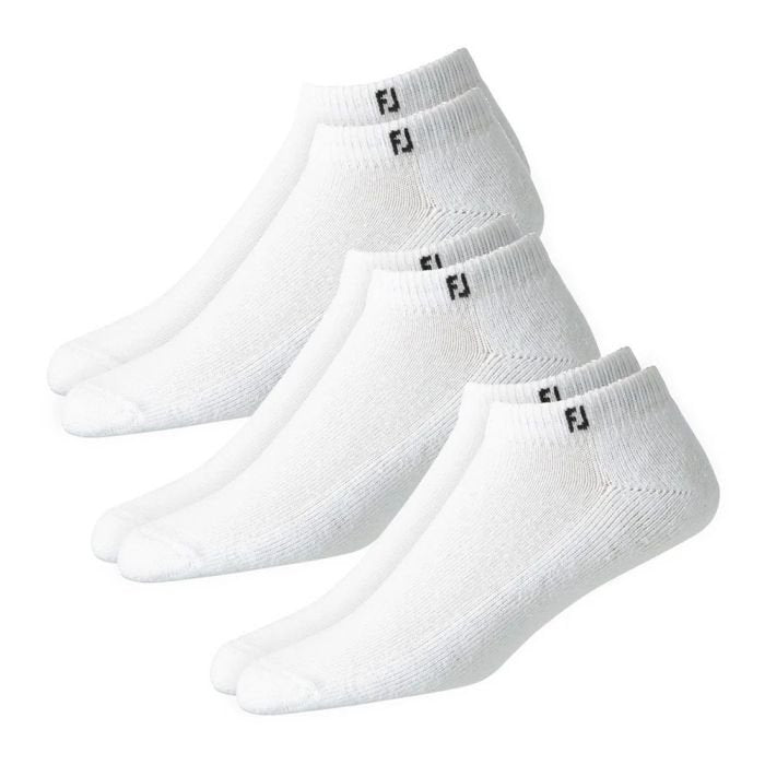 FOOTJOY Women’s ComfortSof Sportlet Low Cut Socks – (3 Pair)