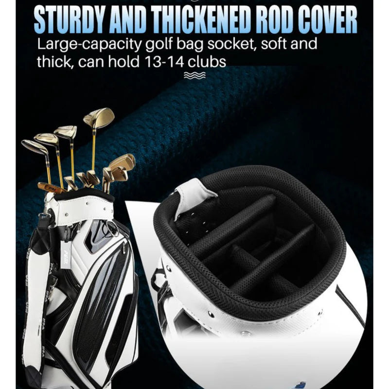 GREG NORMAN Shark Tour Golf Cart Bag - 5 Dividers