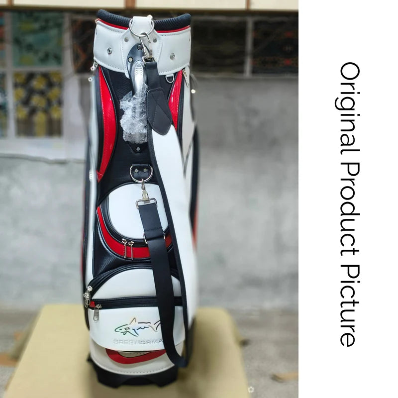 GREG NORMAN Shark Tour Golf Cart Bag - 5 Dividers