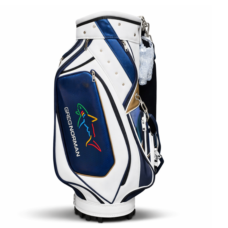 GREG NORMAN Premium 5-Divider Golf Cart Bag – Organized Performance on the Course
