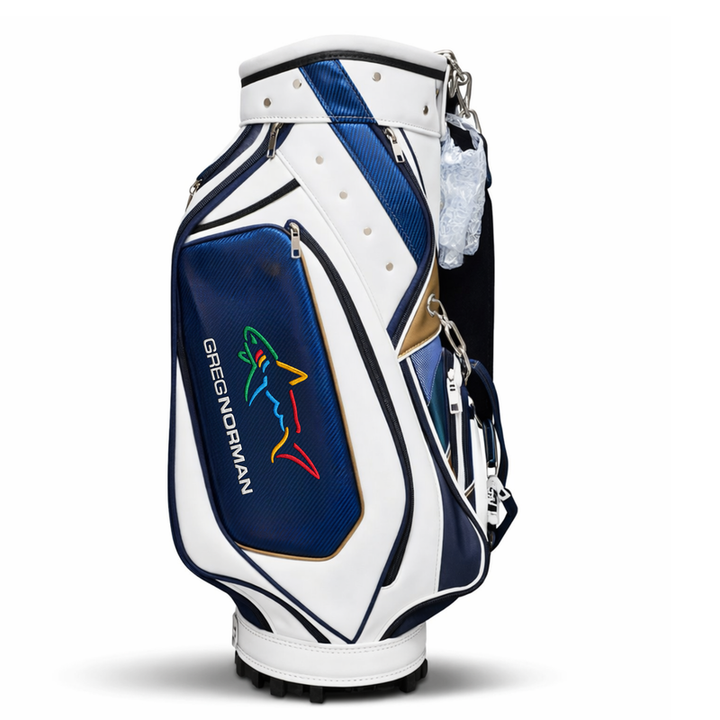 GREG NORMAN Premium 5-Divider Golf Cart Bag – Organized Performance on the Course