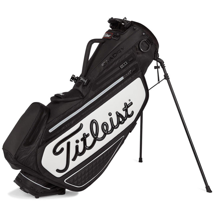 TITLEIST Premium Stadry Stand Bag - Black/White