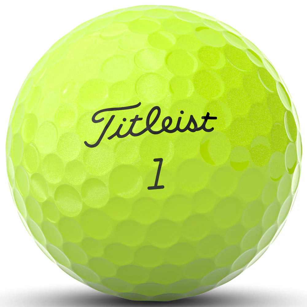 TITLEIST AVX Golf Balls - Yellow - 12 Balls