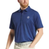 FOOTJOY 152nd Open Championship Postage Stamp Print Lisle Shirt - Open Blue