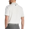 FOOTJOY 152nd Open Championship Solid with Trim Pique Shirt- White/Yellow