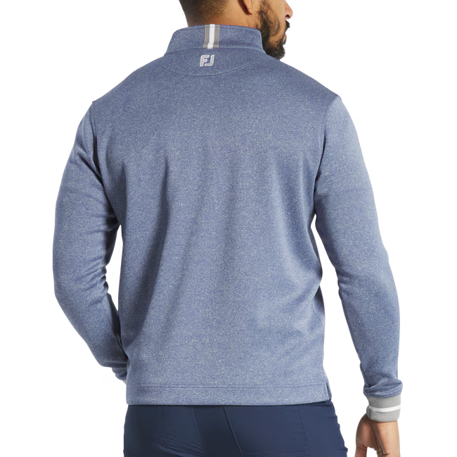 FOOTJOY 152nd Open Championship Ribbed Quarter Zip Chill-Out Open Blue