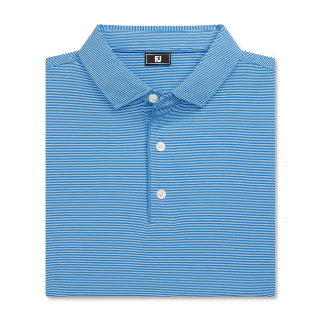 FOOTJOY Men’s Sun Protection Long Sleeve Golf Polo - Marina Tonal (US Sizes)