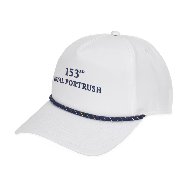 FOOTJOY Men’s 153rd Open Rope Adjustable Cap - White