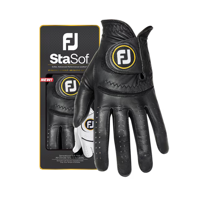 FOOTJOY StaSof Men's Golf Glove - Black