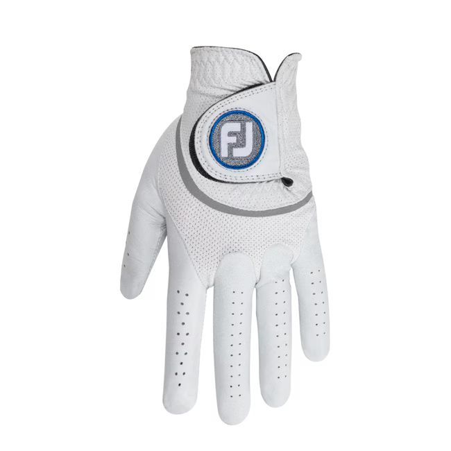 FOOTJOY HyperFLX Men's Golf Glove - Left Hand - White