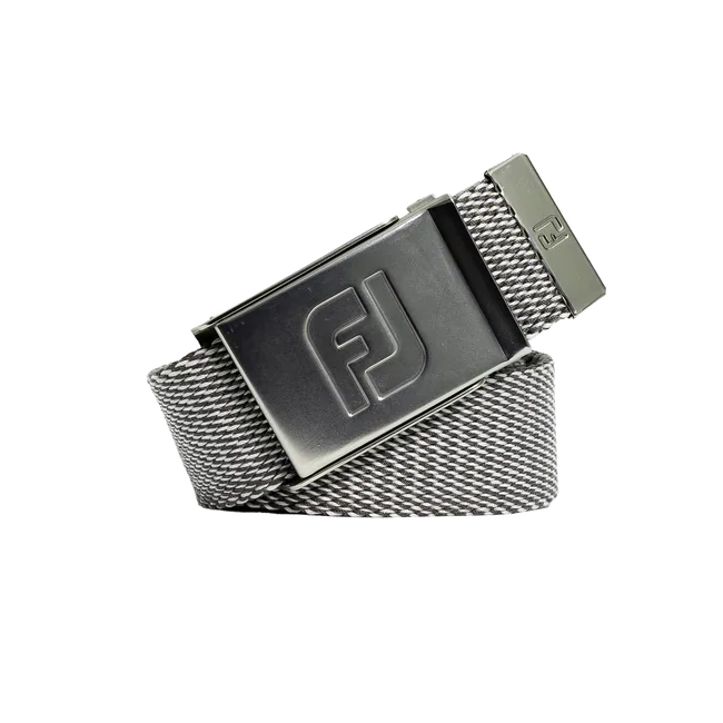 FOOTJOY Men's Webbing belt - Grey/White