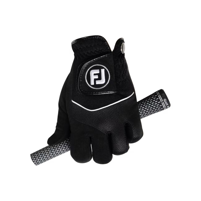 FOOTJOY Men's Rain Grip Golf Glove - Right Hand - Black/Assorted