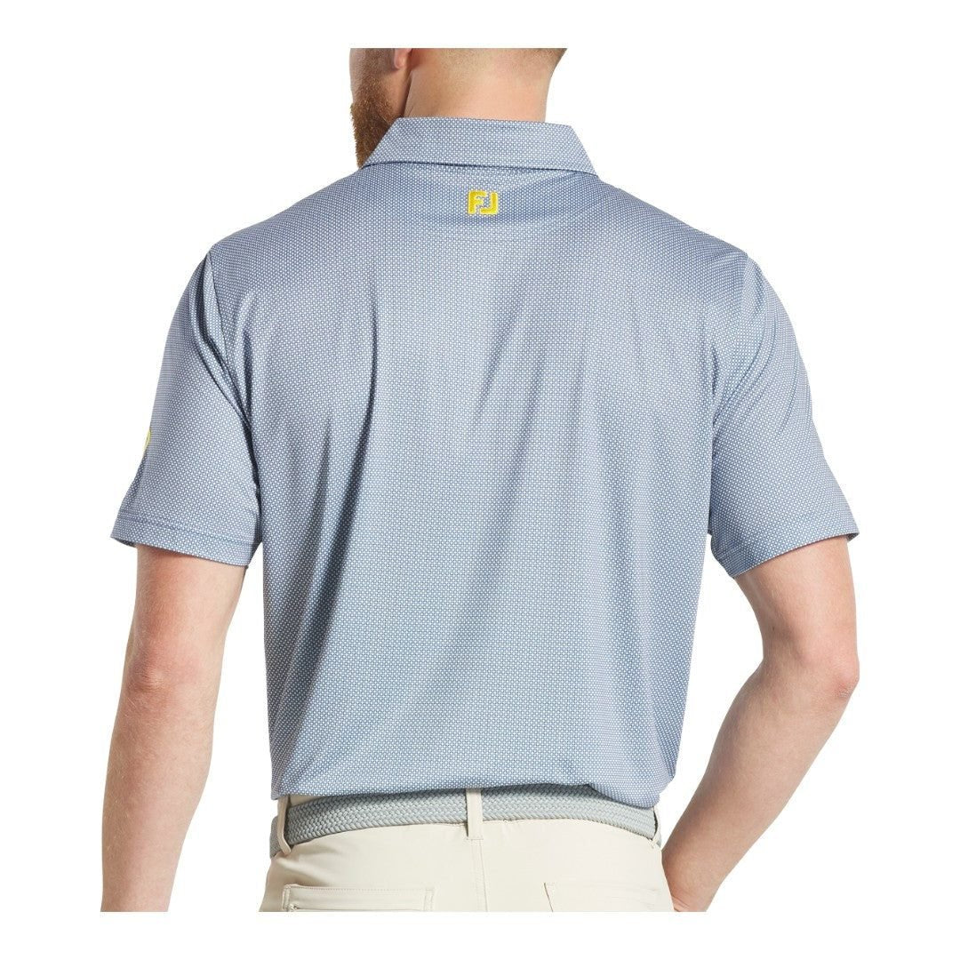 FOOTJOY 152nd Open Stamp Print Golf Polo Shirt
