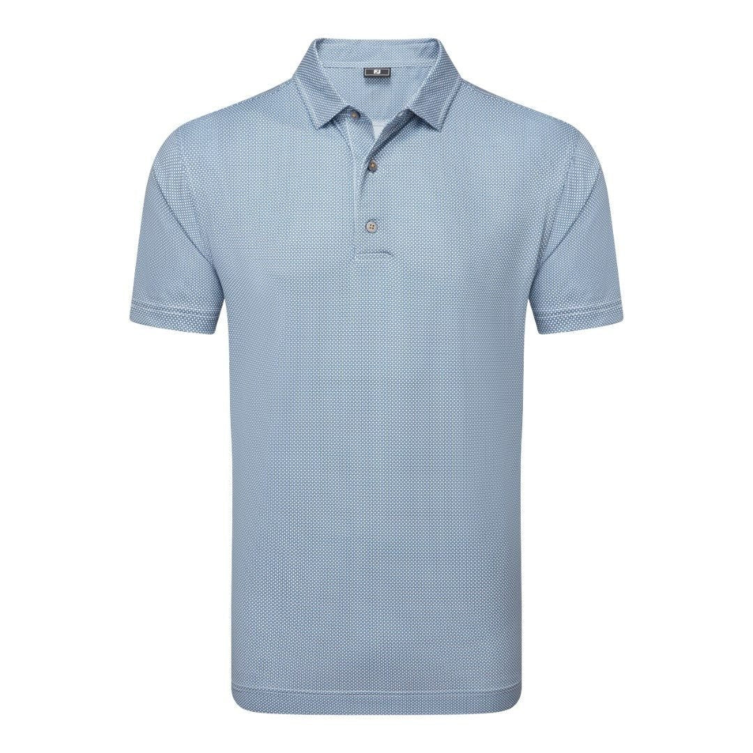 FOOTJOY 152nd Open Stamp Print Golf Polo Shirt