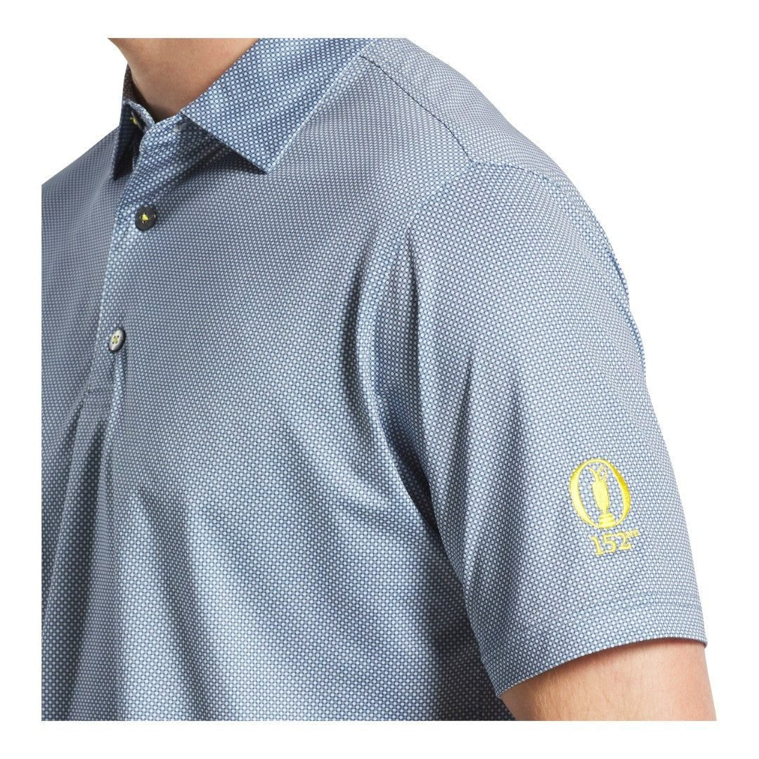 FOOTJOY 152nd Open Stamp Print Golf Polo Shirt