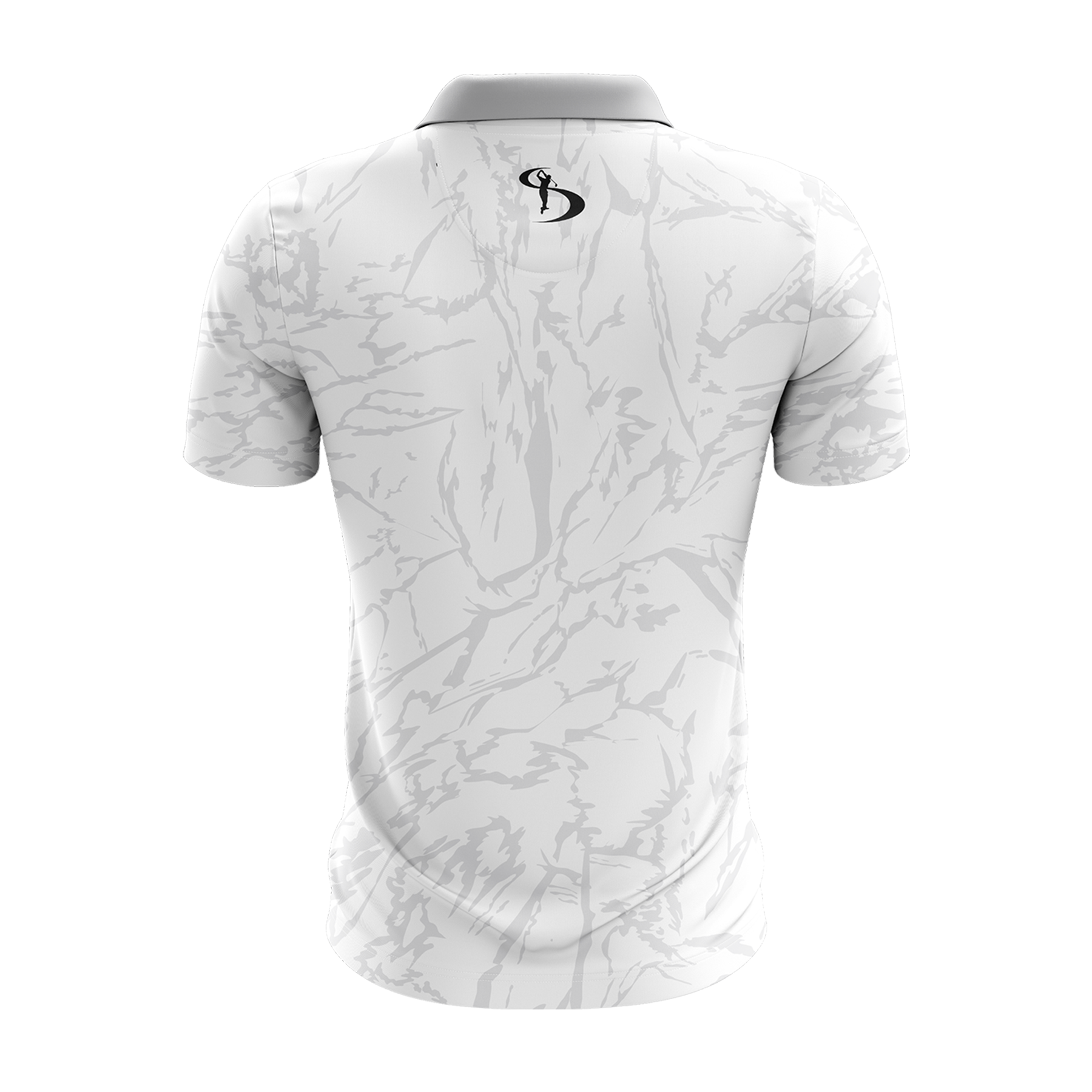 STROMBERG Frost Bite Men’s White Performance Golf Polo Shirt - White
