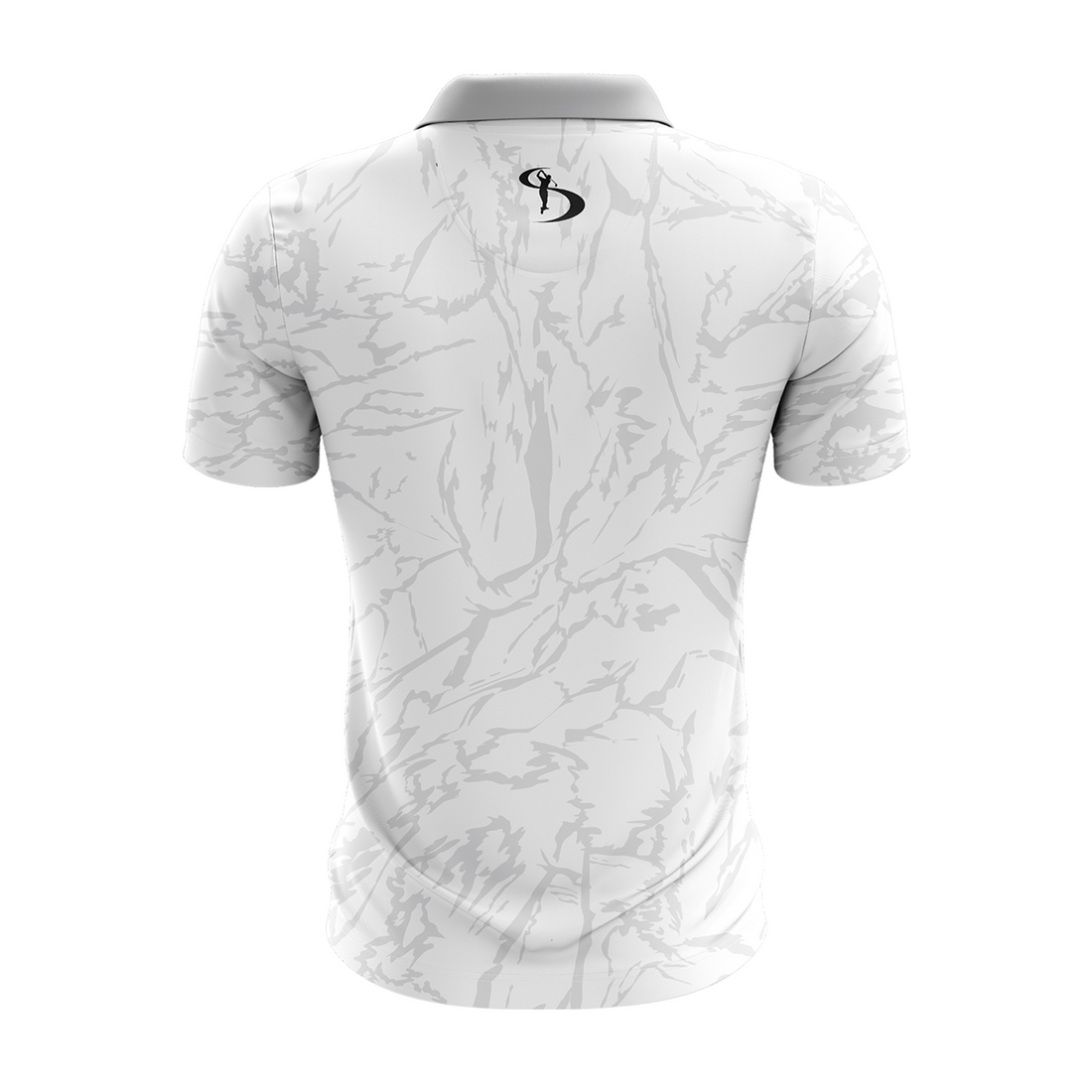 STROMBERG Frost Bite Men’s White Performance Golf Polo Shirt - White