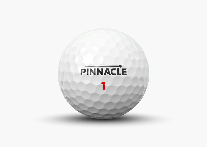 PINNACLE Distance Golf Balls –  White