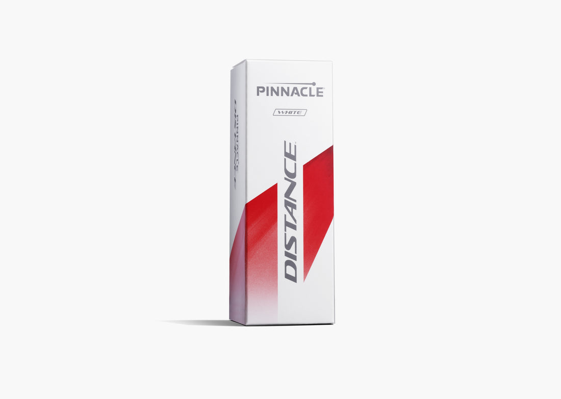 PINNACLE Distance Golf Balls –  White
