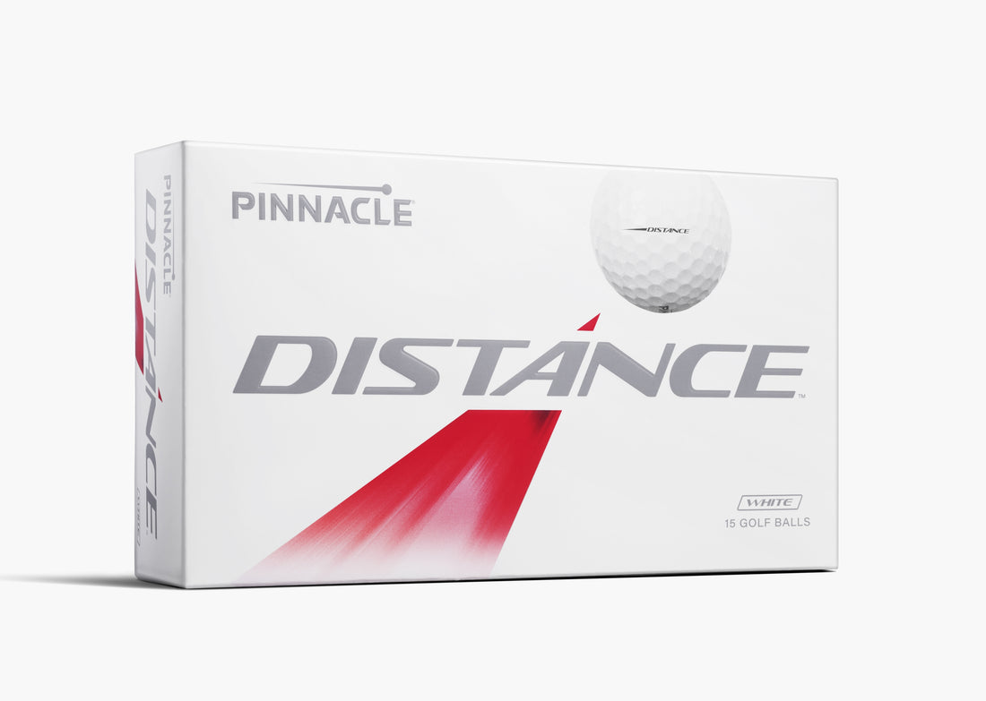 PINNACLE Distance Golf Balls –  White