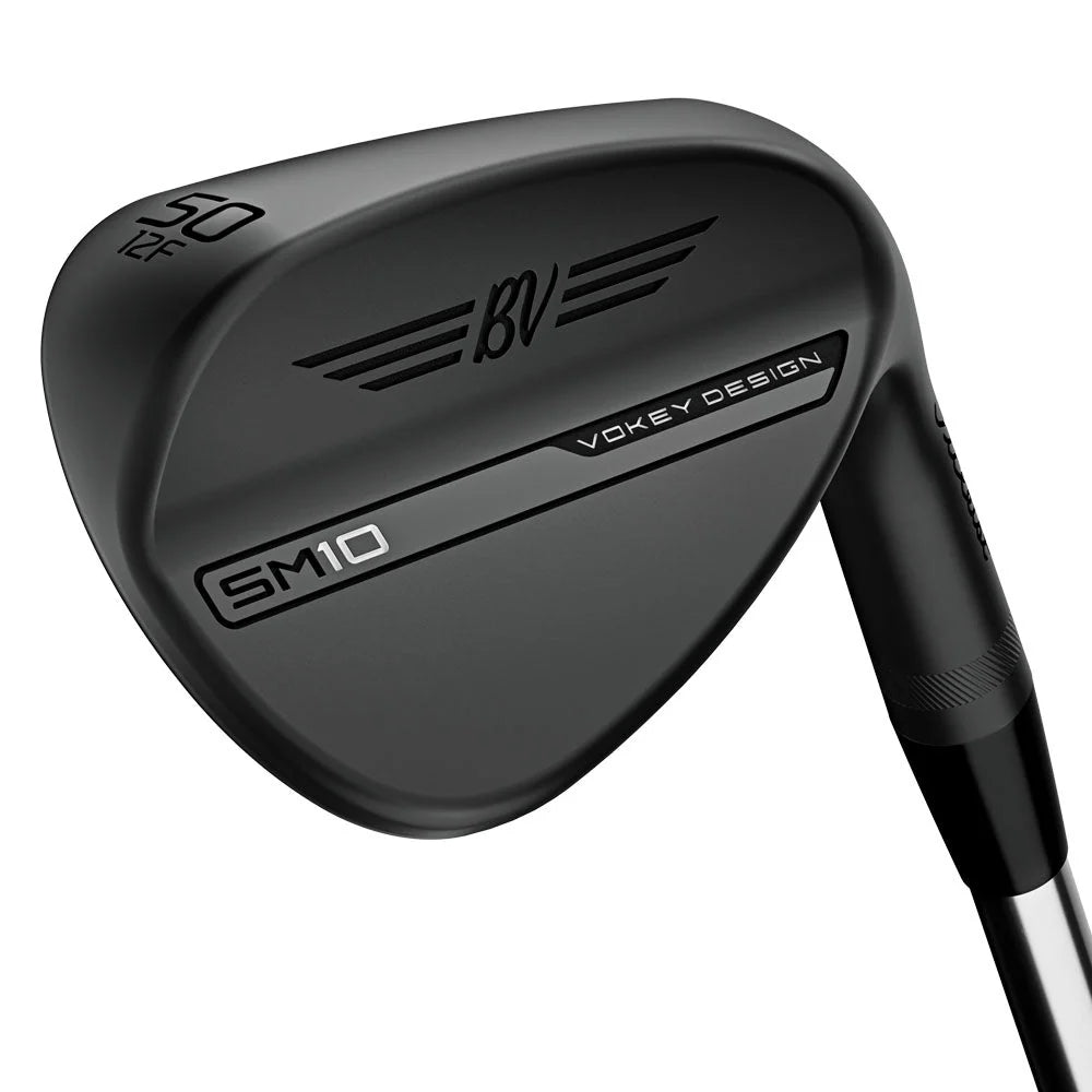 TITLEIST SM10 Vokey Steel Wedge - Jet Black