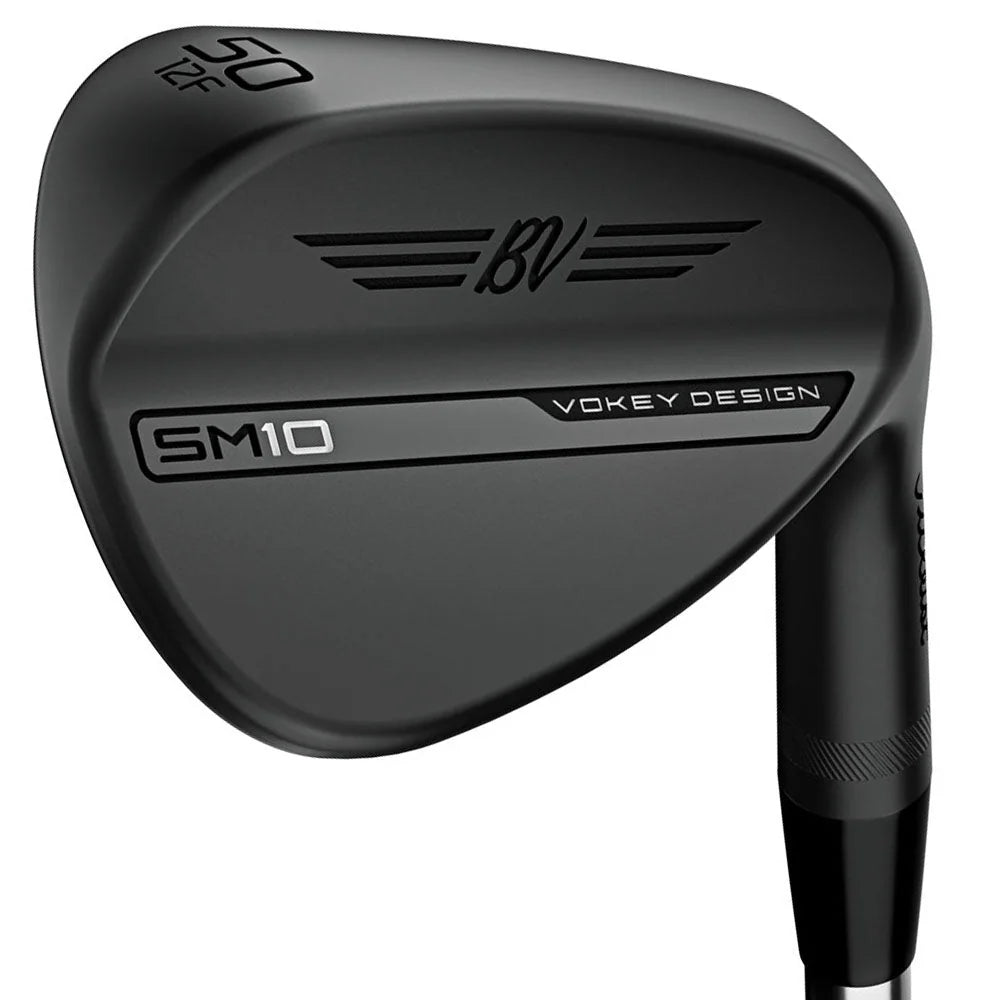 TITLEIST SM10 Vokey Steel Wedge - Jet Black
