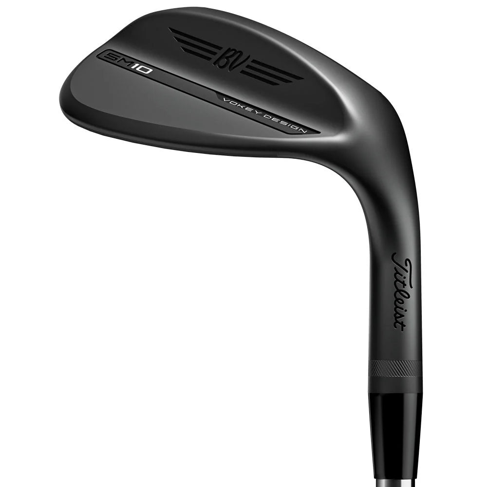 TITLEIST SM10 Vokey Steel Wedge - Jet Black