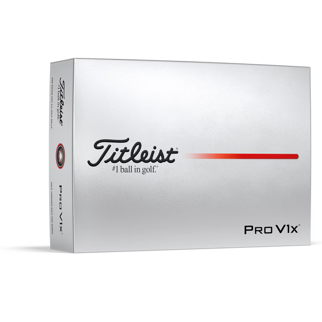 TITLEIST Pro V1x Enhanced Alignment Golf Balls - White