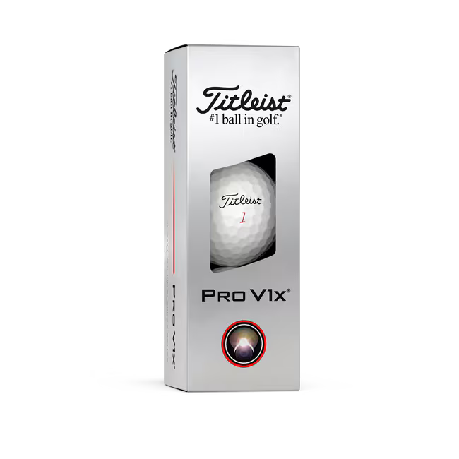 TITLEIST Pro V1x Enhanced Alignment Golf Balls - White