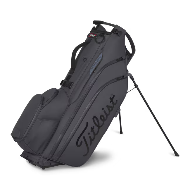 TITLEIST Hybrid 14 StaDry Stand Bag - Graphite