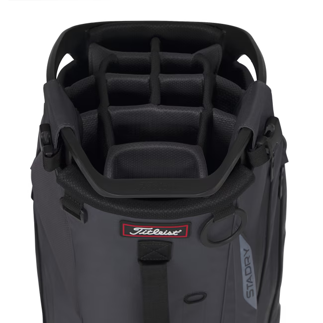 TITLEIST Hybrid 14 StaDry Stand Bag - Graphite