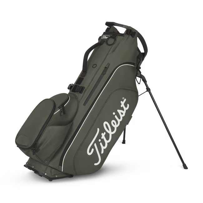 TITLEIST Hybrid 5 Stand Bag - Cypress/White/Black