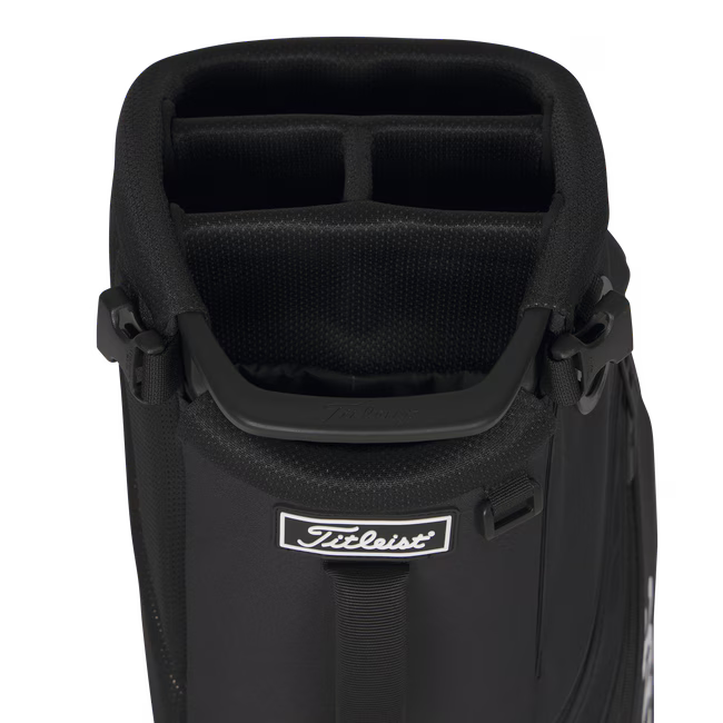 TITLEIST Players S4 Stand Bag - Black/Black/White